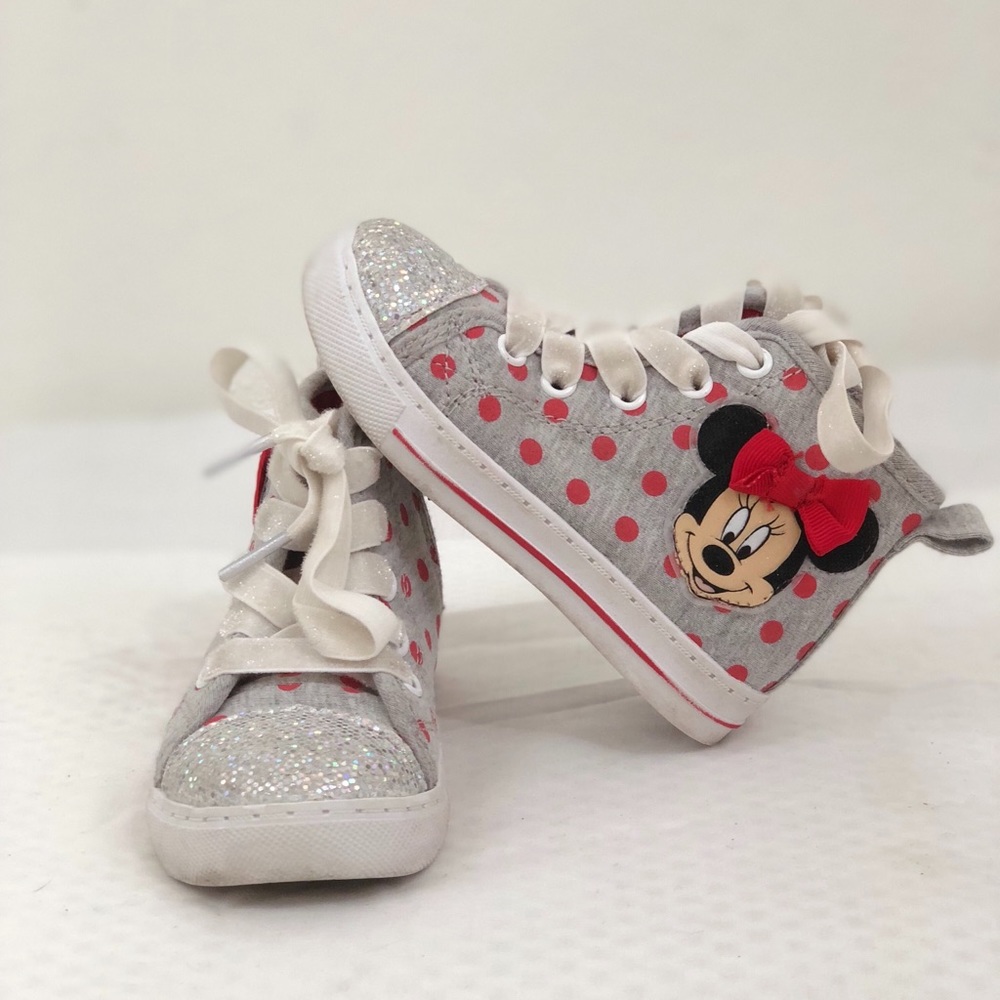 Minnie Mouse High Top Sneakers